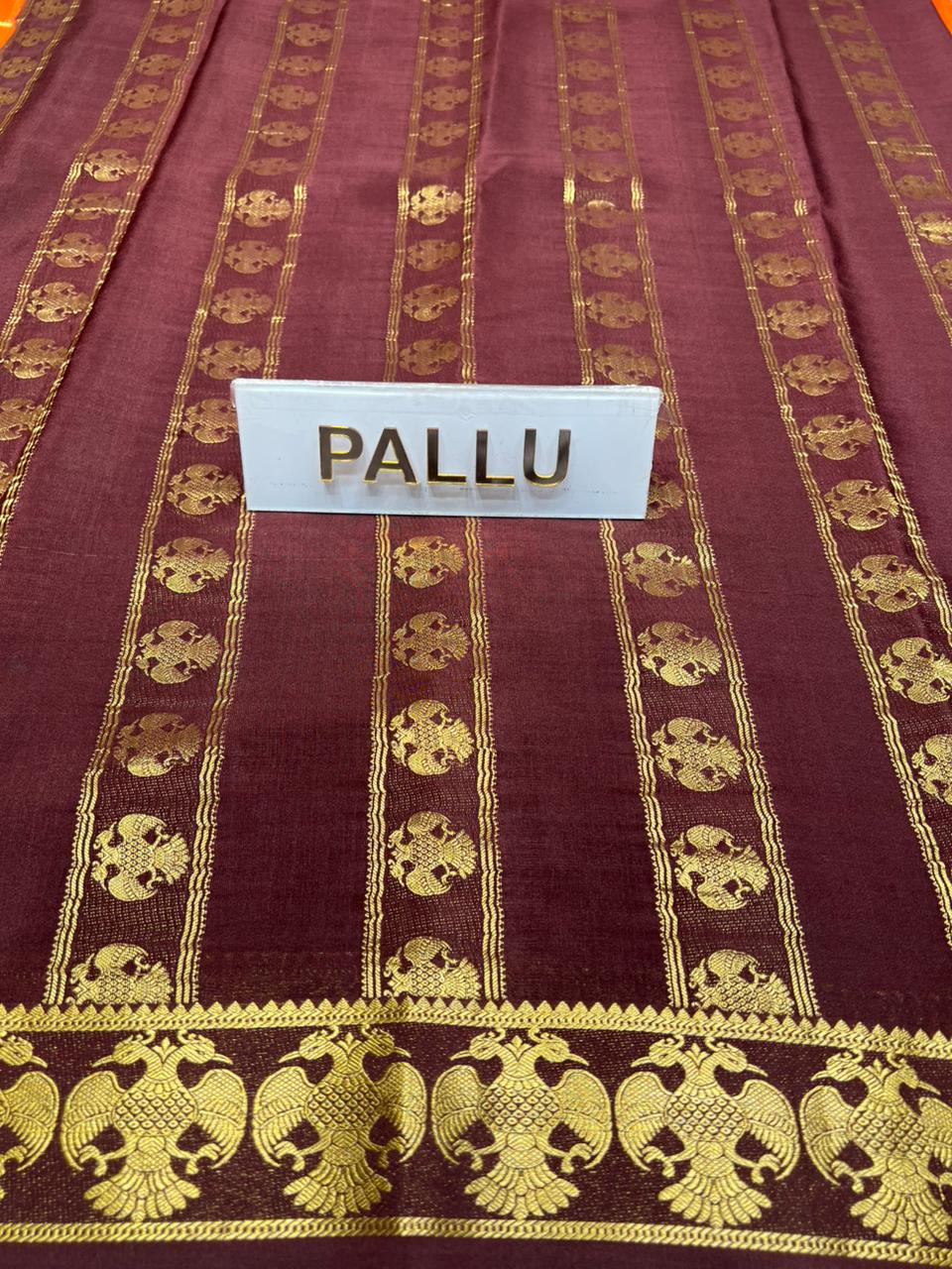 Pure Mysore Silk Saree.