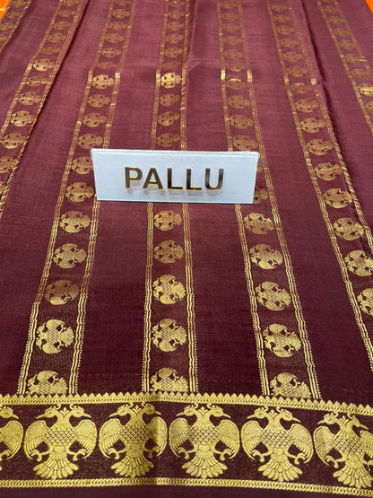Pure Mysore Silk Saree.