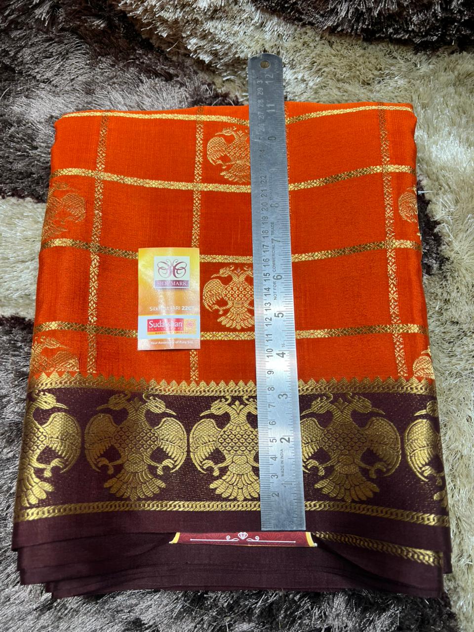 Pure Mysore Silk Saree.