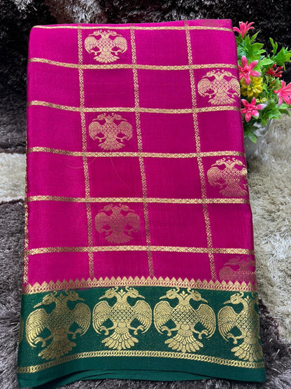 Pure Mysore Silk Saree.