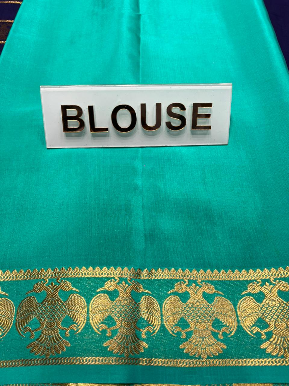 Pure Mysore Silk Saree.