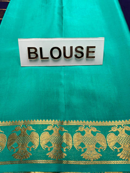 Pure Mysore Silk Saree.