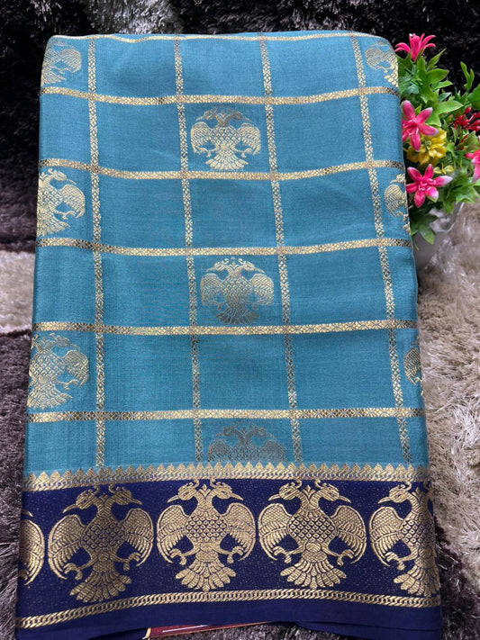 Pure Mysore Silk Saree.