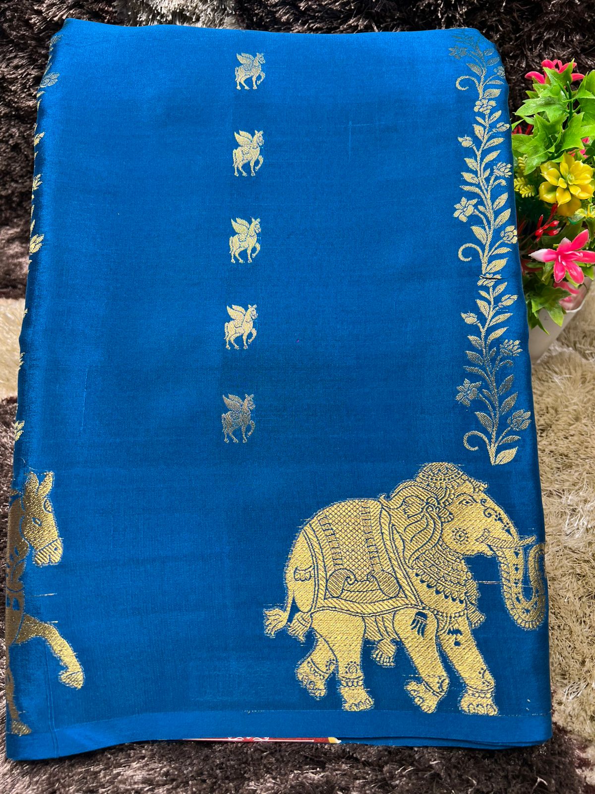 Pure Mysore Silk Saree.