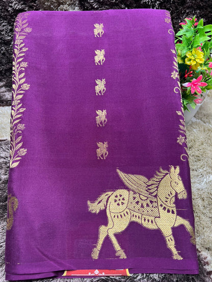 Pure Mysore Silk Saree.