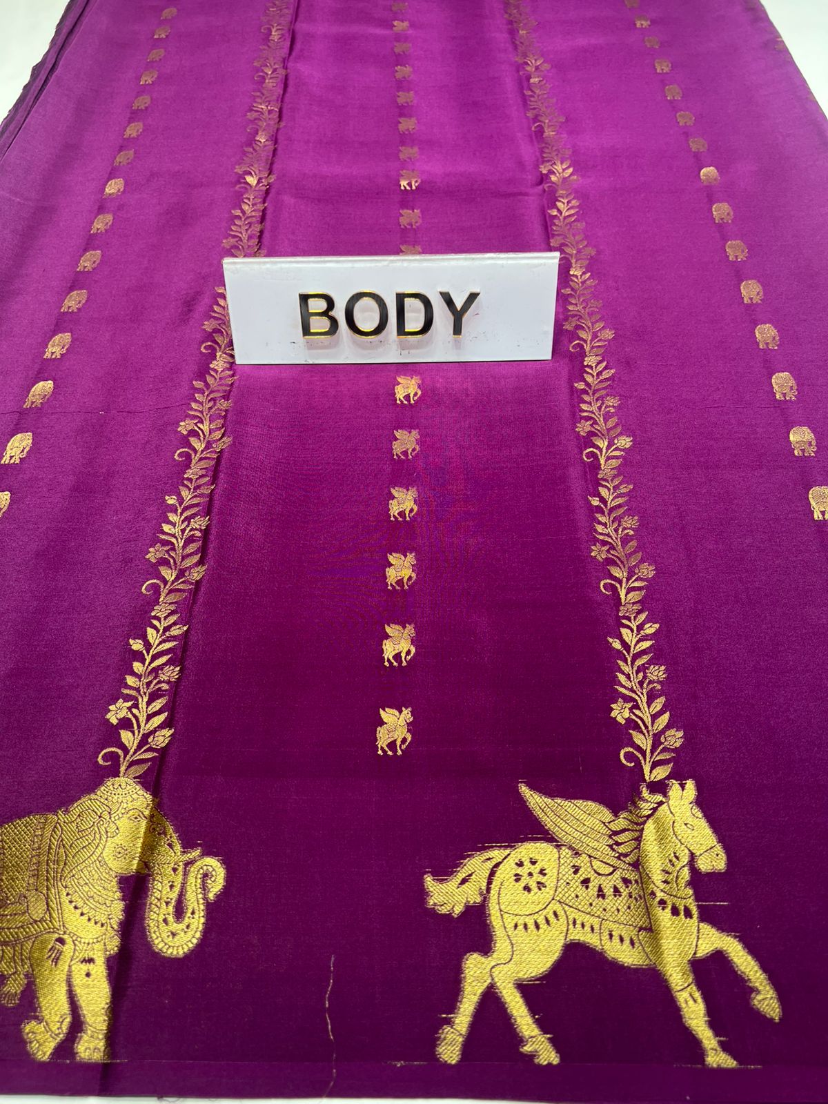 Pure Mysore Silk Saree.