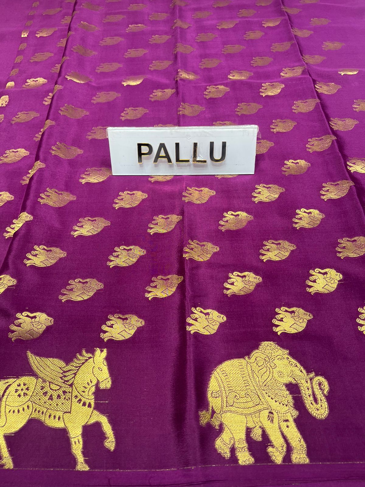 Pure Mysore Silk Saree.