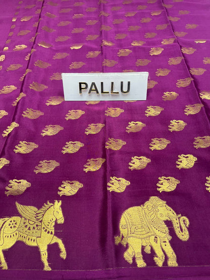 Pure Mysore Silk Saree.