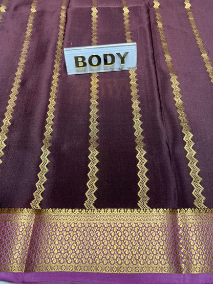 Pure Mysore Silk Saree.