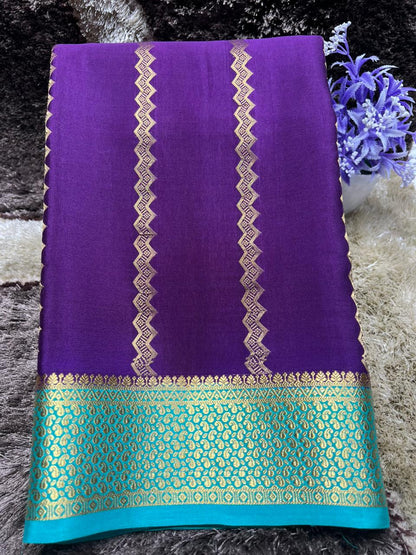 Pure Mysore Silk Saree.