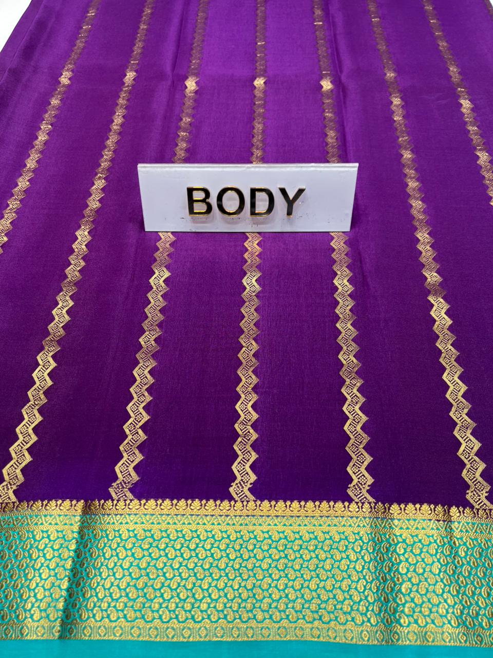 Pure Mysore Silk Saree.