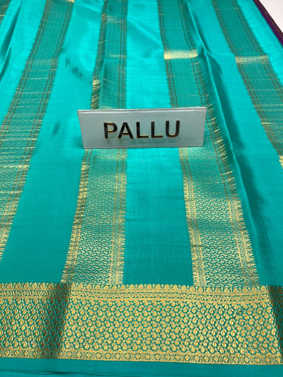 Pure Mysore Silk Saree.