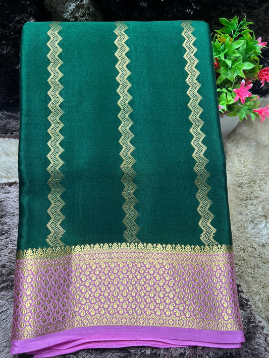 Pure Mysore Silk Saree.