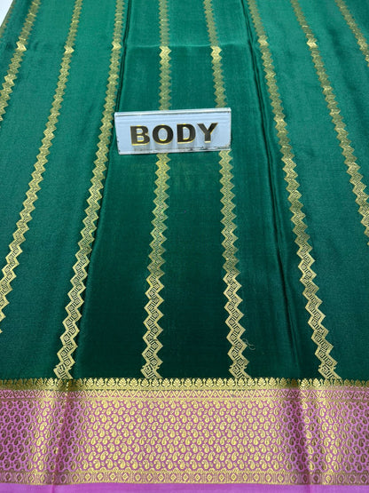 Pure Mysore Silk Saree.