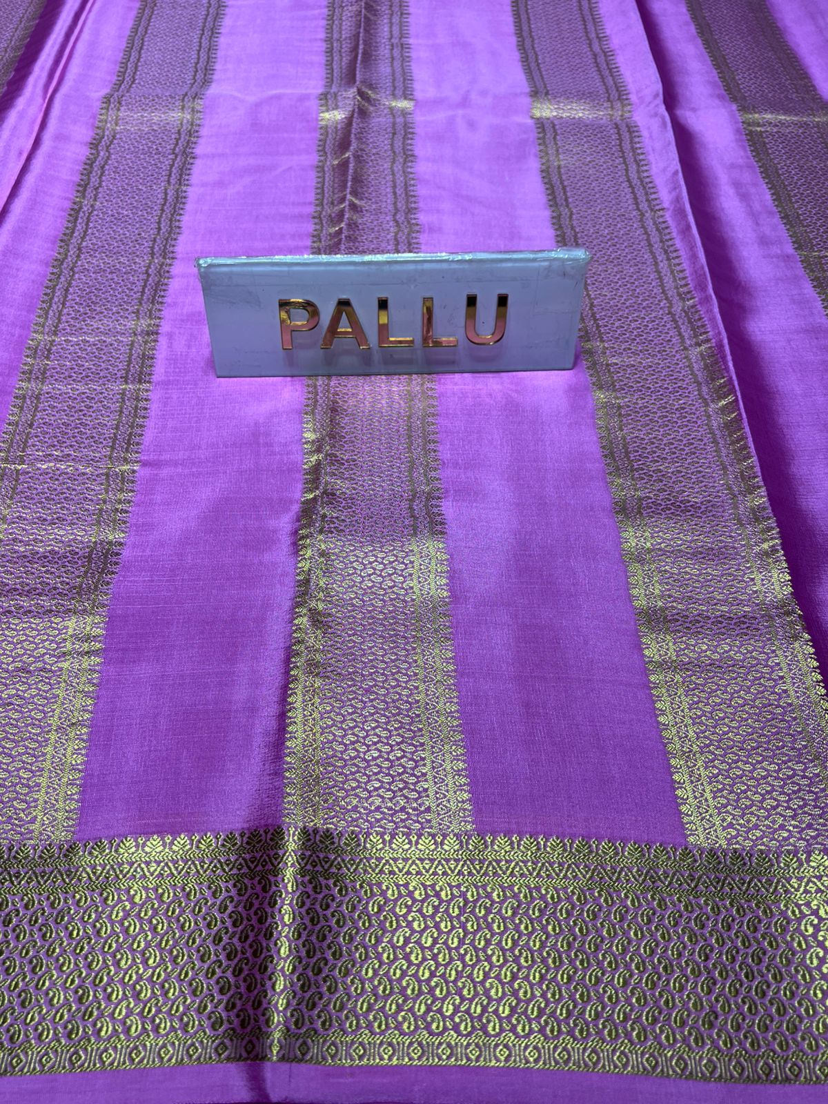 Pure Mysore Silk Saree.