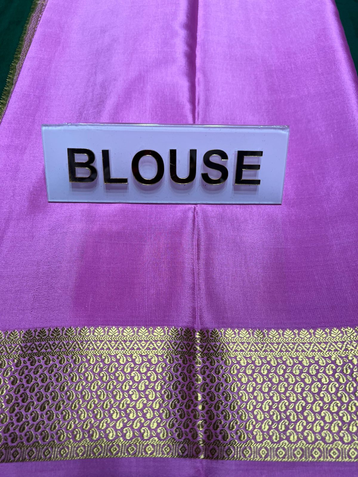 Pure Mysore Silk Saree.