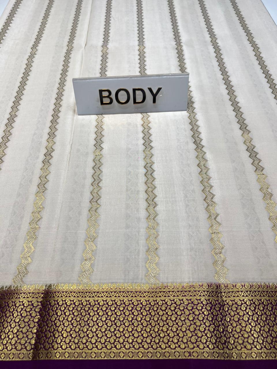 Pure Mysore Silk Saree.