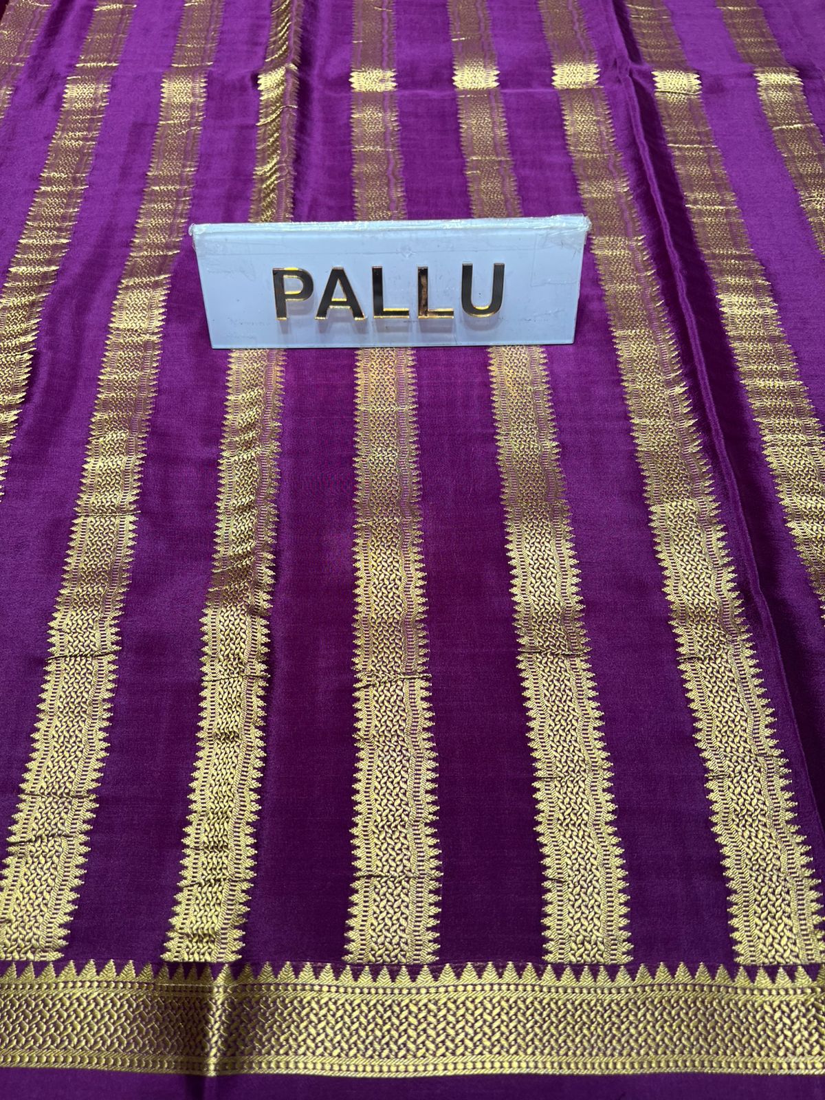Pure Mysore Silk Saree.