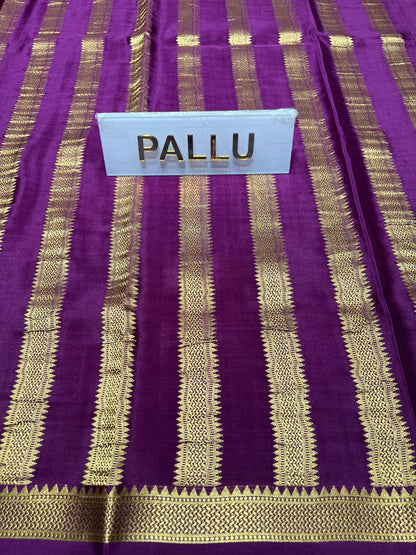 Pure Mysore Silk Saree.