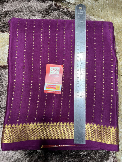 Pure Mysore Silk Saree.