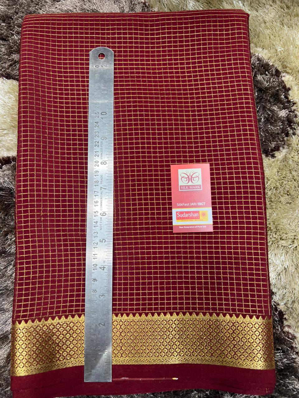 Pure Mysore Silk Saree.