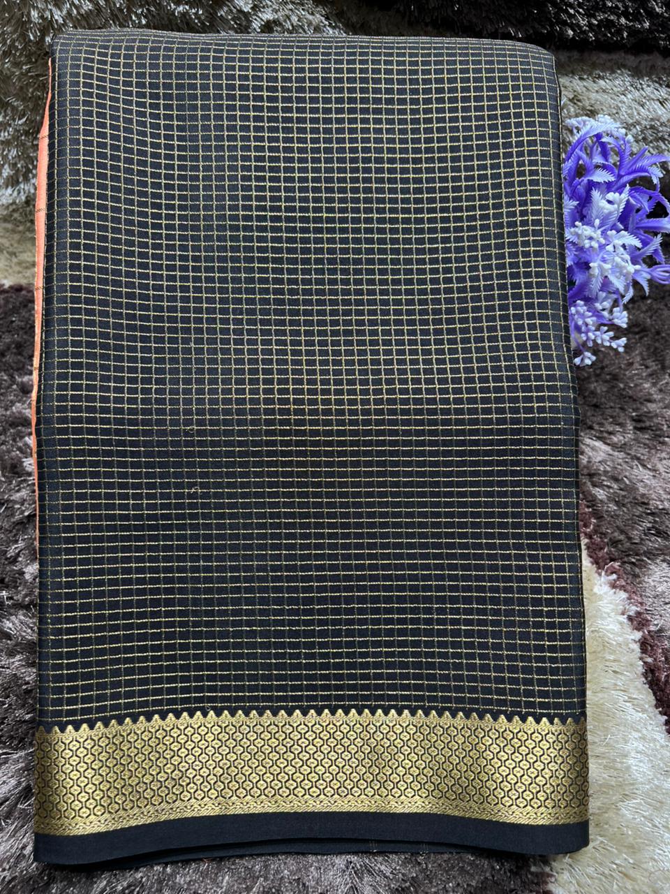 Pure Mysore Silk Saree.