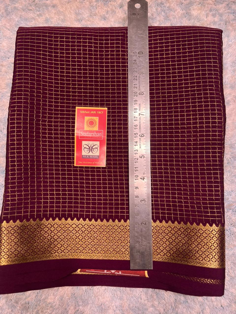 Pure Mysore Silk Saree.