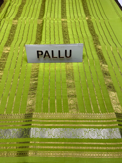 Pure Mysore Silk Saree.