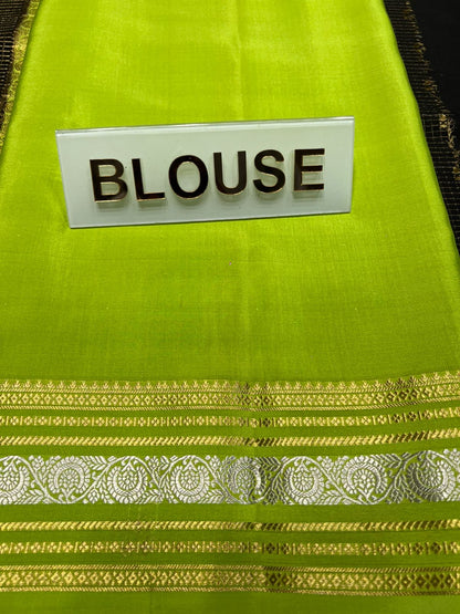 Pure Mysore Silk Saree.