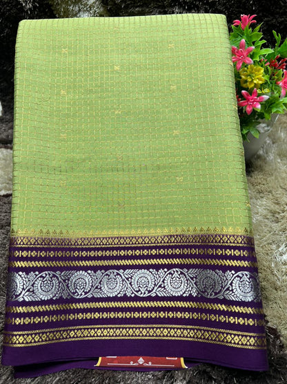 Pure Mysore Silk Saree.