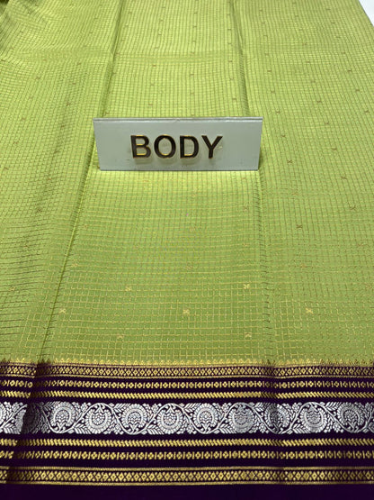 Pure Mysore Silk Saree.
