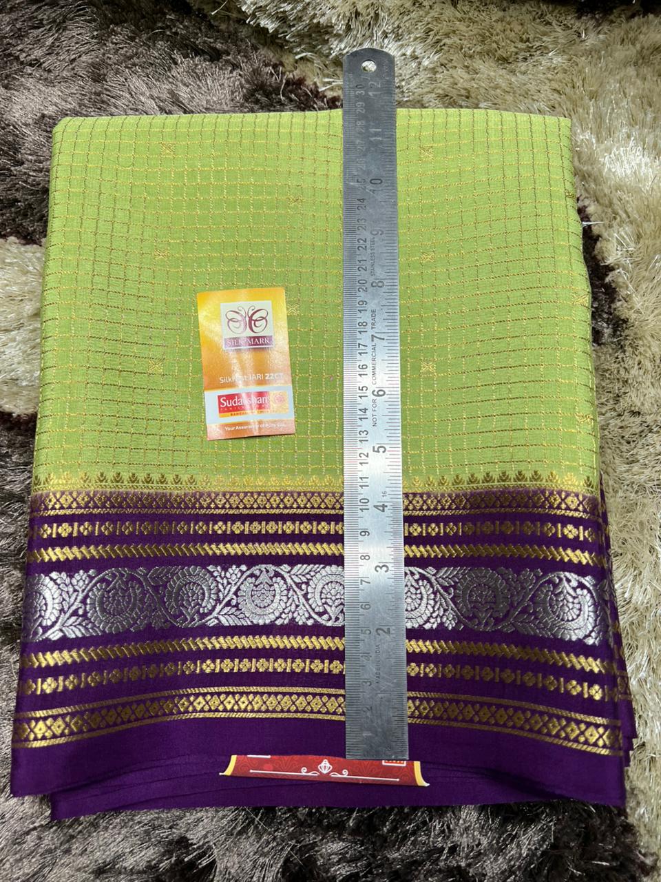 Pure Mysore Silk Saree.
