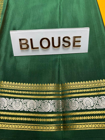 Pure Mysore Silk Saree.