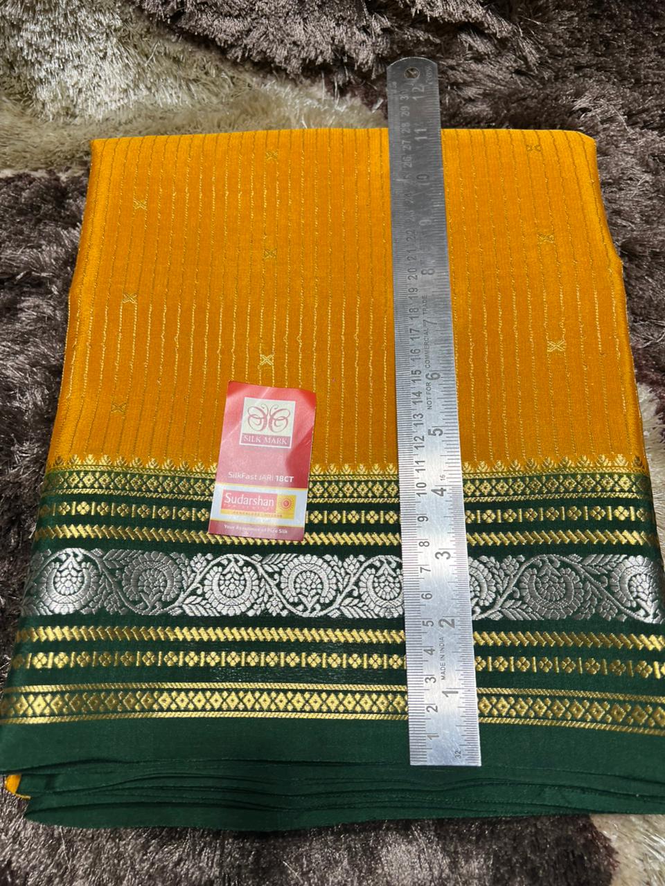 Pure Mysore Silk Saree.