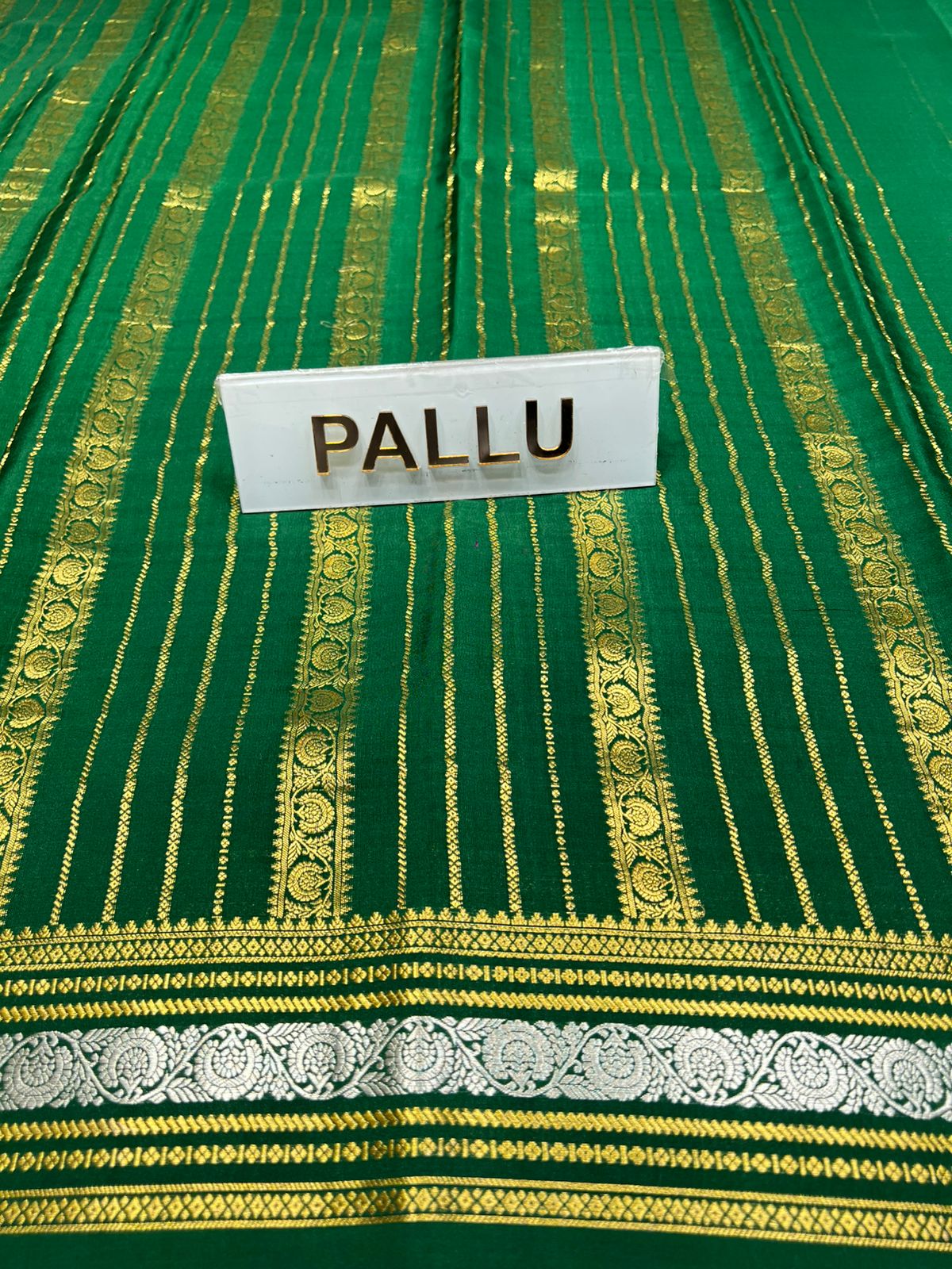 Pure Mysore Silk Saree.