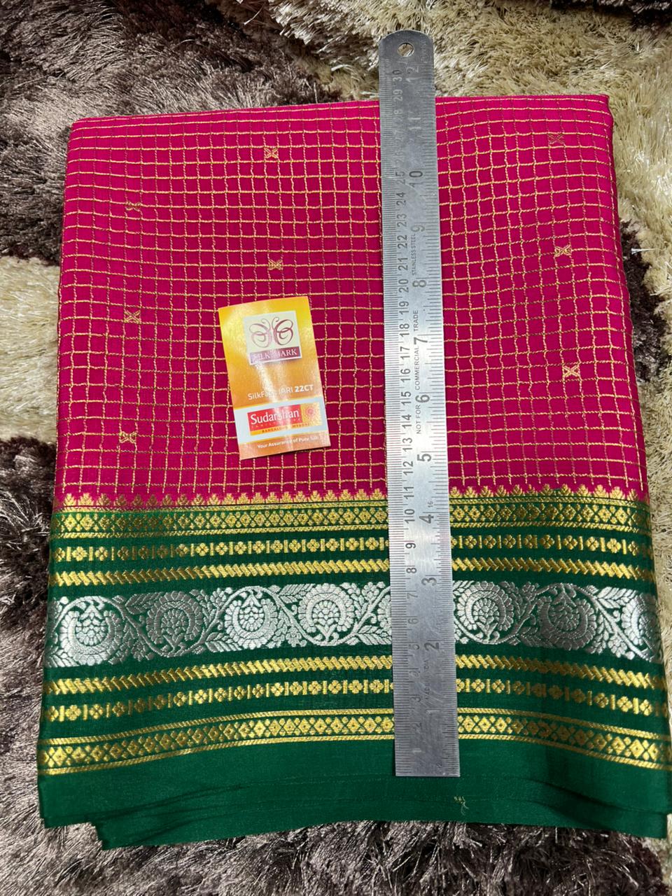 Pure Mysore Silk Saree.