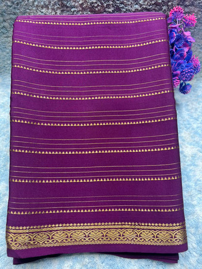 Pure Mysore Silk Saree.