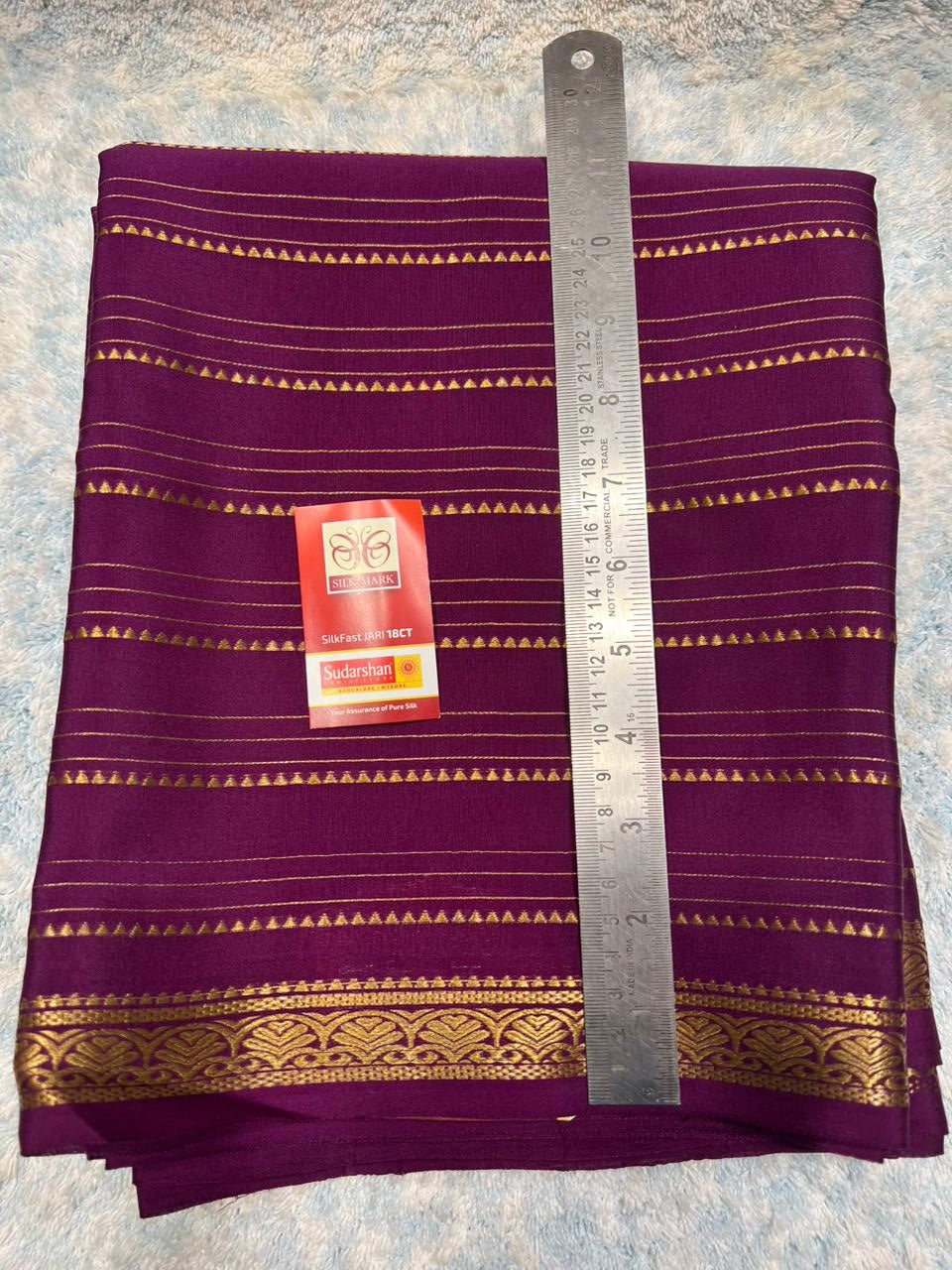 Pure Mysore Silk Saree.