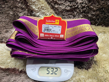 Pure Mysore Silk Saree.