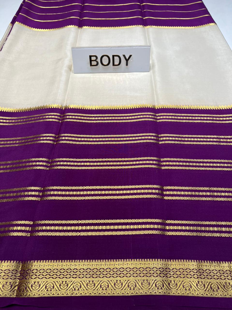 Pure Mysore Silk Saree.