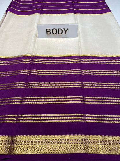 Pure Mysore Silk Saree.