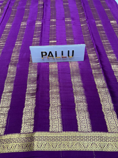 Pure Mysore Silk Saree.