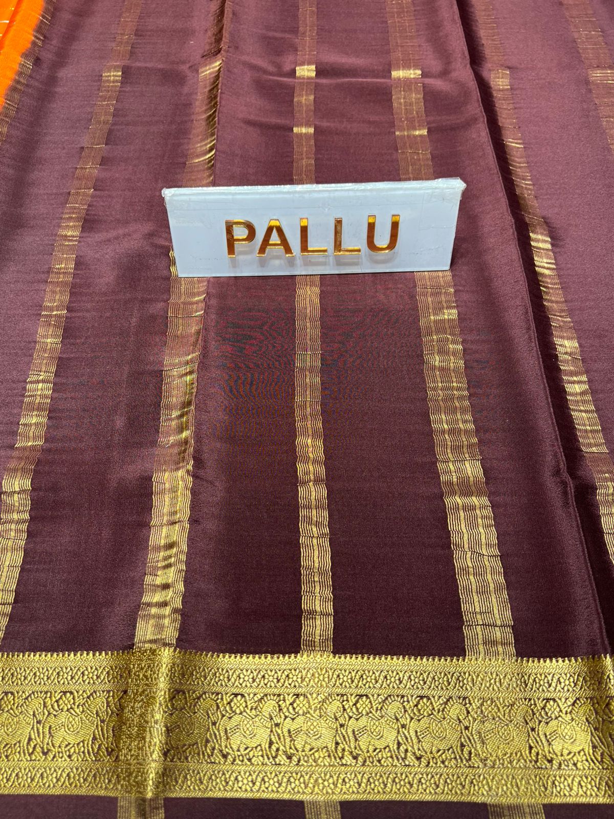 Pure Mysore Silk Saree.