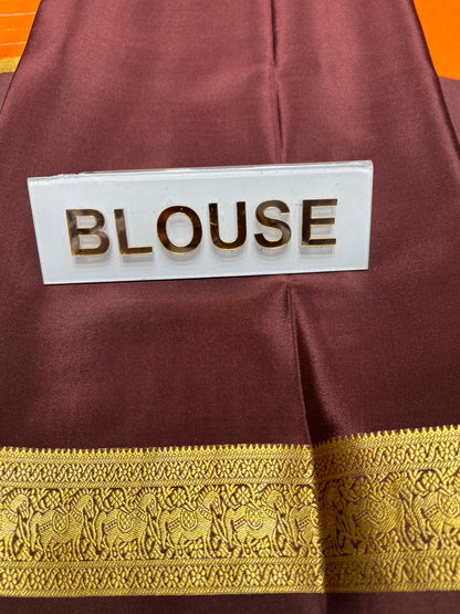 Pure Mysore Silk Saree.