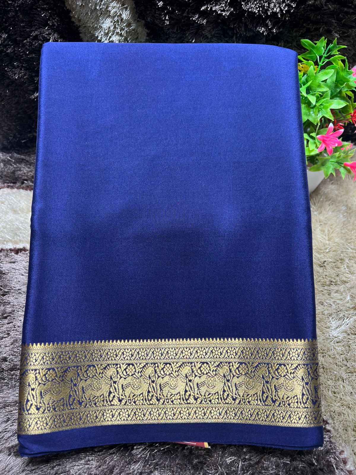 Pure Mysore Silk Saree.