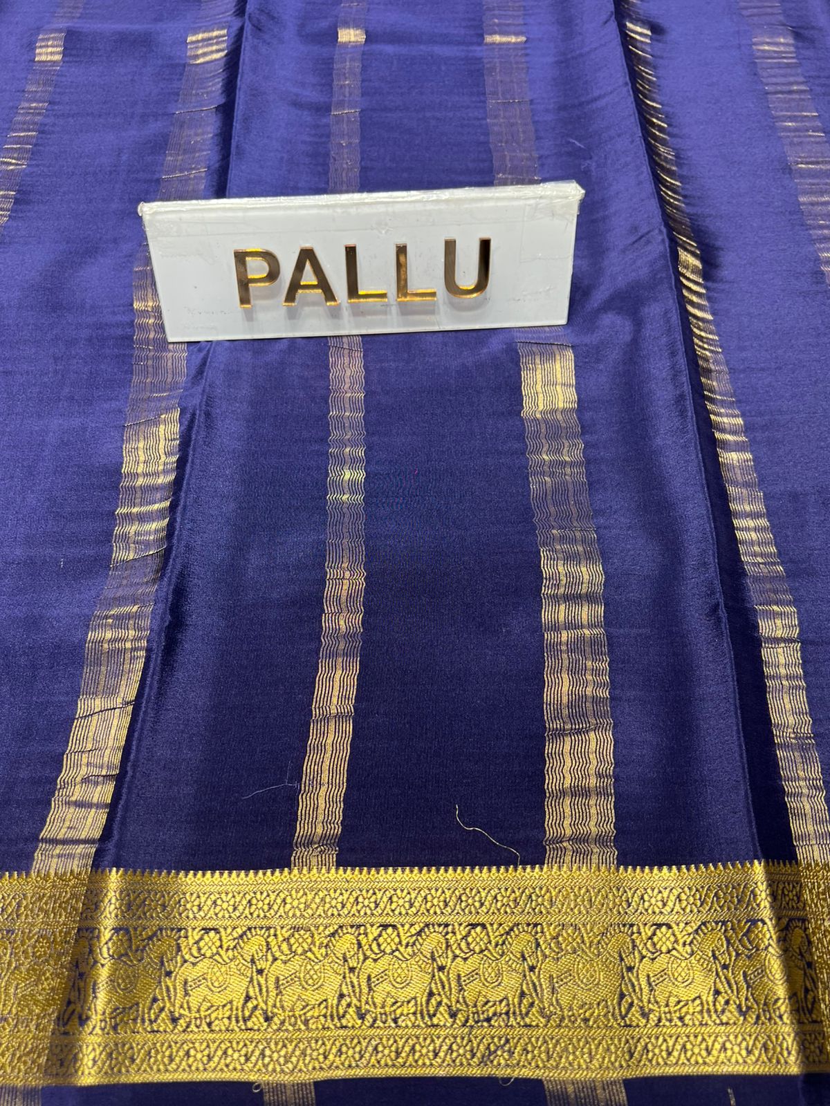 Pure Mysore Silk Saree.