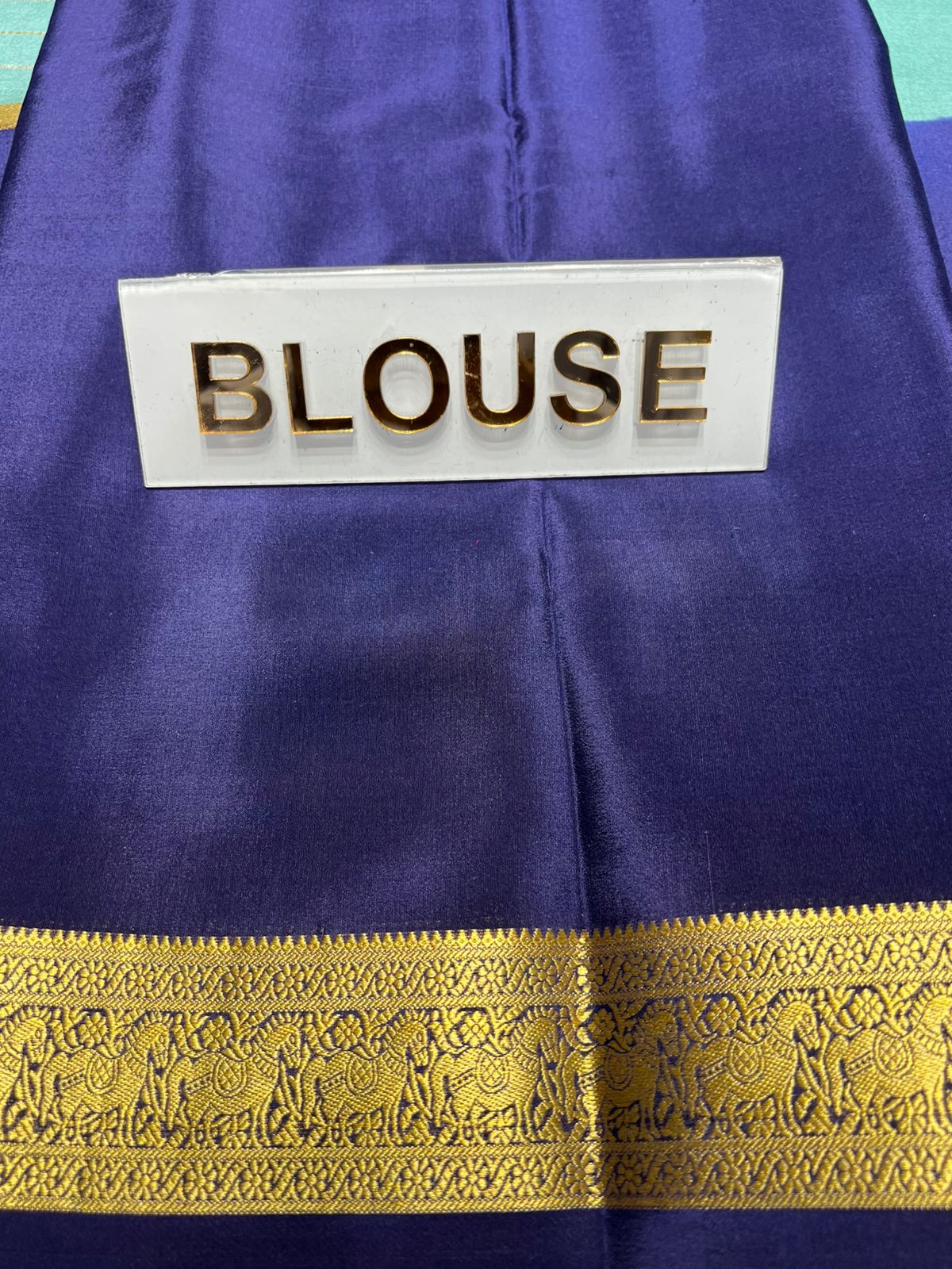 Pure Mysore Silk Saree.