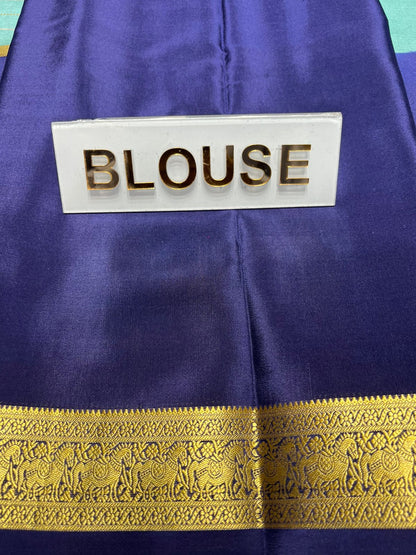 Pure Mysore Silk Saree.