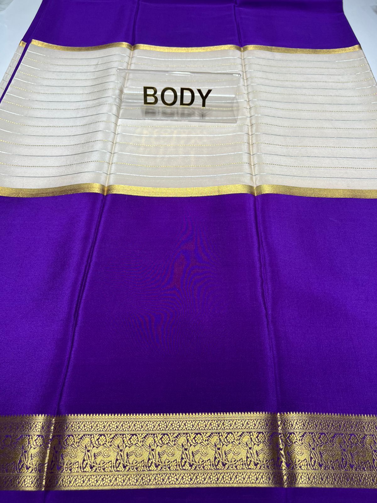 Pure Mysore Silk Saree.