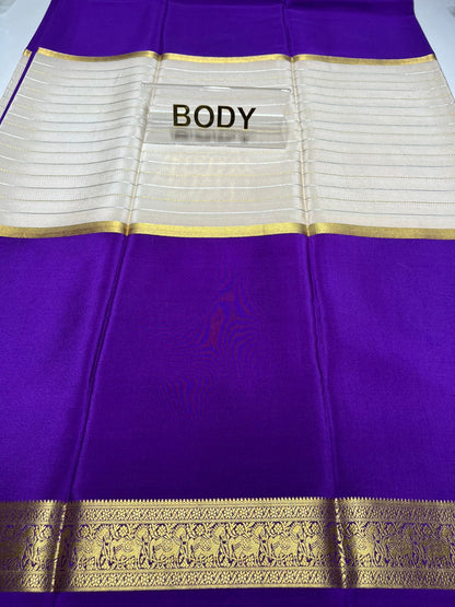 Pure Mysore Silk Saree.